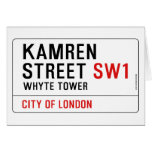 Kamren  Street  Greeting/note cards