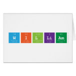william  Greeting/note cards