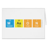 Mason  Greeting/note cards