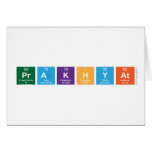 Prakhyat  Greeting/note cards