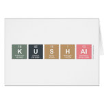 Kushal  Greeting/note cards