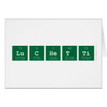 LUCHETTI  Greeting/note cards