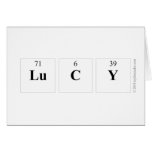 LUCY  Greeting/note cards
