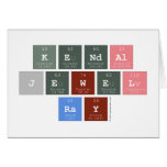 Kendal
 Jewel 
 Ray  Greeting/note cards