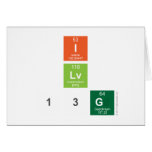 I
 Lv
 13g  Greeting/note cards