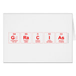 GRACIAS  Greeting/note cards