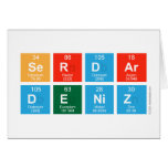 Serdar 
 Deniz  Greeting/note cards