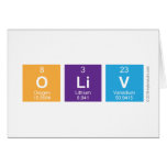 Oliv  Greeting/note cards