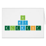 IN
 MY
 ELEMENT  Greeting/note cards