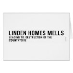 Linden HomeS mells      Greeting/note cards