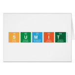 SUMIT  Greeting/note cards