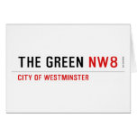 THE GREEN  Greeting/note cards