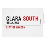 CLARA  Greeting/note cards
