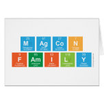 Magcon
 Family  Greeting/note cards