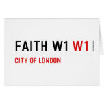 Faith w1  Greeting/note cards