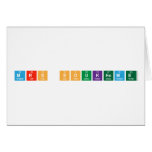 Mrs Soukhome  Greeting/note cards