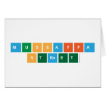 Mussaffa
 Street  Greeting/note cards