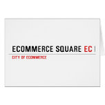 ECOMMERCE SQUARE  Greeting/note cards
