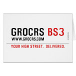 GROCRS  Greeting/note cards