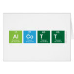 Alcott  Greeting/note cards