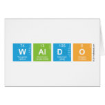 waldo  Greeting/note cards