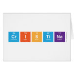 Cristina  Greeting/note cards