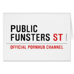 public funsters  Greeting/note cards
