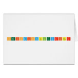 PeriodicTableWriter  Greeting/note cards