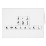 BJU
 Press
 Chemistry  Greeting/note cards