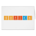 Sofian  Greeting/note cards