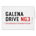 galena drive  Greeting/note cards