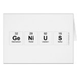 Genius  Greeting/note cards