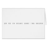 uno de los peores lugares jamas creados  Greeting/note cards