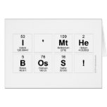 I'mthe
 boss!  Greeting/note cards