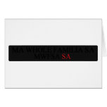 Ma whole familiA Sa             MWFSA  Greeting/note cards