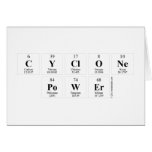 CYCLONE
 POWER  Greeting/note cards