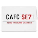 CAFC  Greeting/note cards