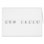 Adam Chang  Greeting/note cards
