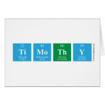 Timothy   Greeting/note cards