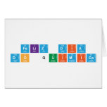 Feliz dia 
 do Quimico  Greeting/note cards