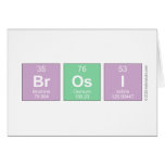 Brosi  Greeting/note cards