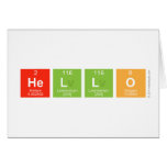 Hello  Greeting/note cards