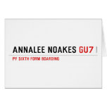 Annalee Noakes  Greeting/note cards