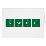Karol  Greeting/note cards
