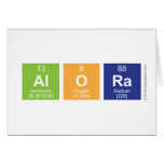 alora  Greeting/note cards