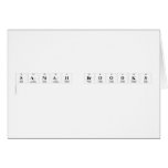 saniah broooks
   Greeting/note cards