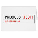 Precious   Greeting/note cards