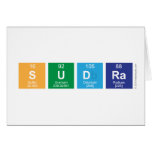 Sudra  Greeting/note cards