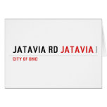 jatavia rd  Greeting/note cards