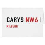 CARYS  Greeting/note cards